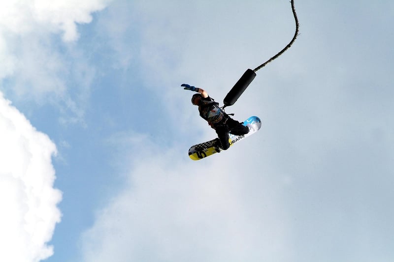 Bungee jumping image